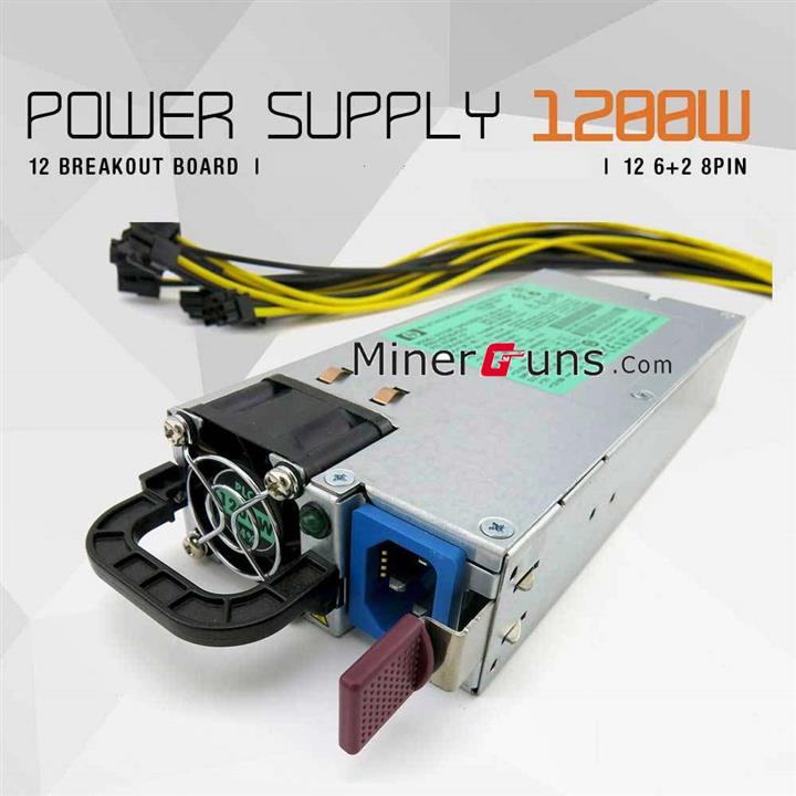 پاور سرور اچ پی مدل 578322-بی 21 با توان خروجی 1200 وات HP 578322-B21 1200W Common Slot High Efficiency Server Power Supply